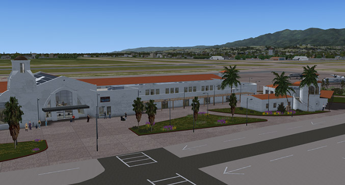 Santan Barbara Airport Sceenshot